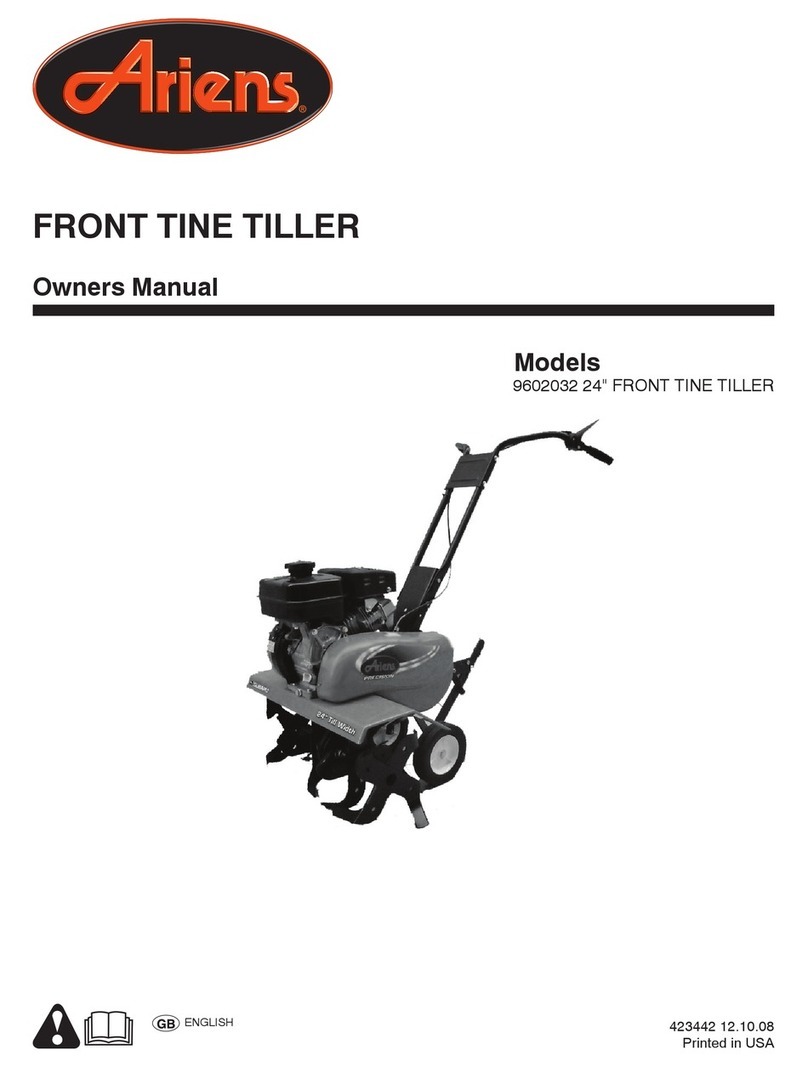 Ariens 9602032 owner's manual