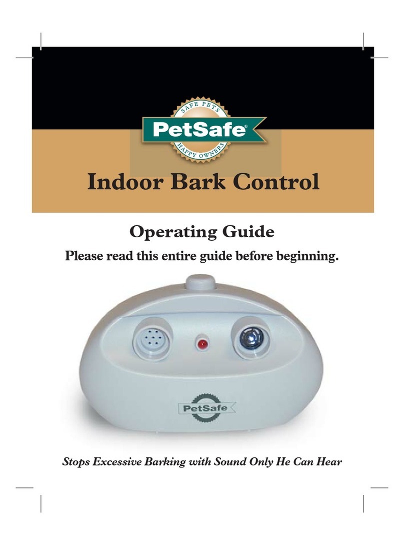 Petsafe Indoor Bark Control User manual