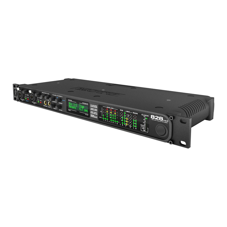 MOTU 828 user guide
