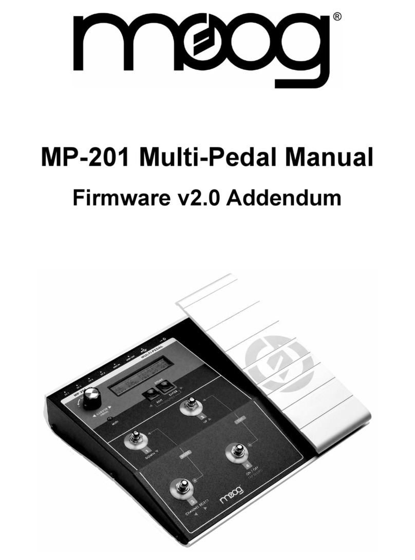 Moog MP-201 Multi-Pedal manual&nbsp;