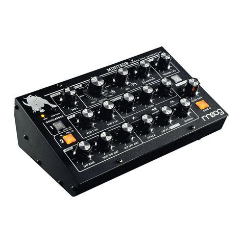 Moog MINITUAR User manual Moog MINITUAR User manual
