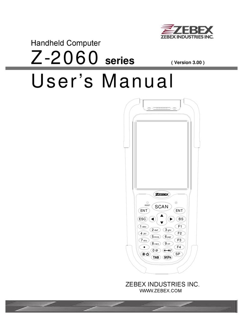 Zebex Z-2060 series user manual
