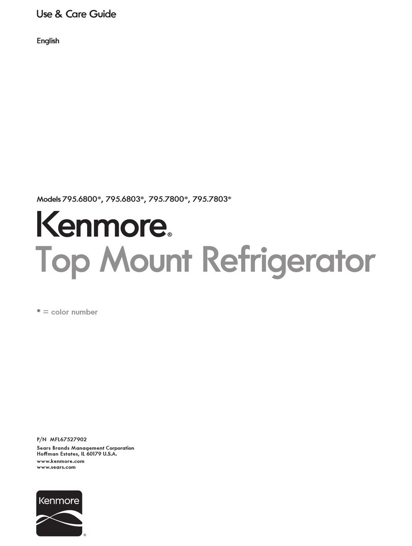Kenmore 795.6800 Series User manual