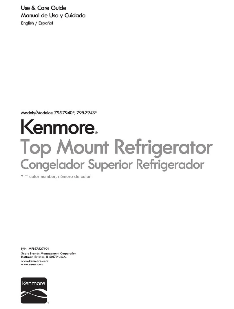 Kenmore 795.7940 Series User manual Kenmore 795.7940 Series User manual