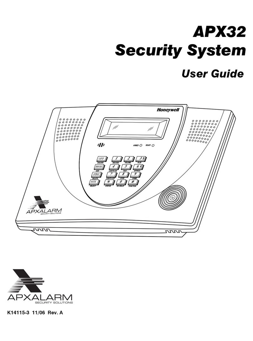 Apxalarm APX32 User manual