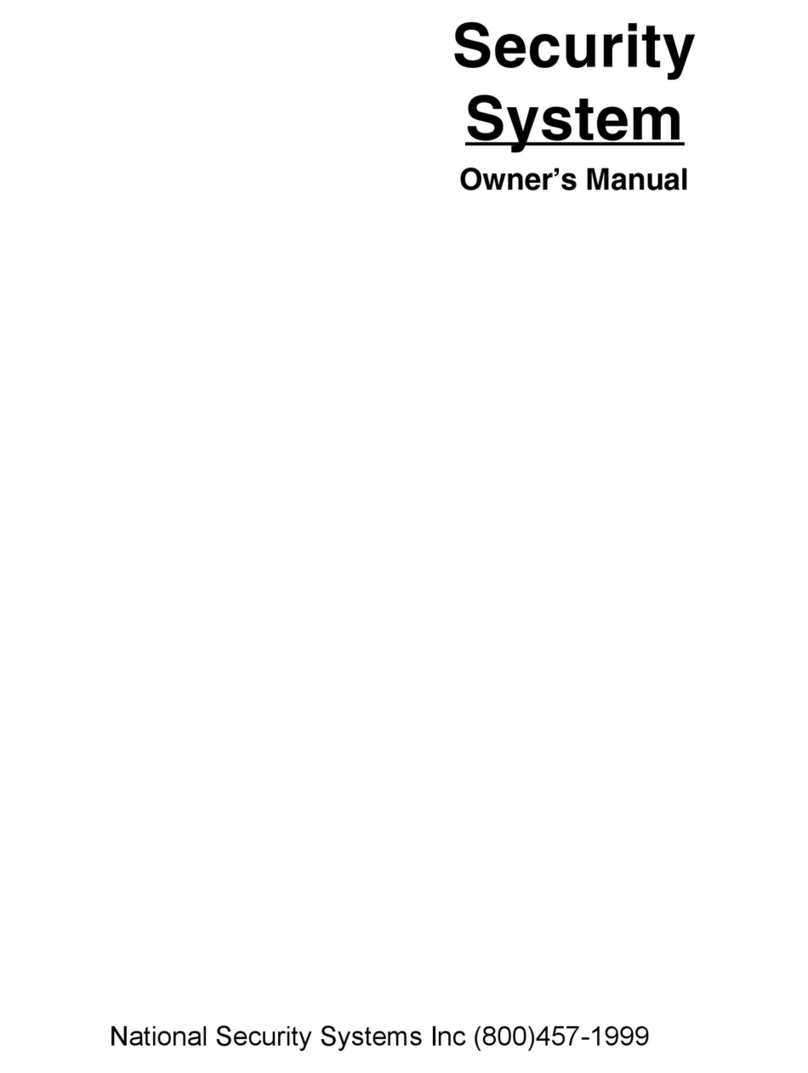 National Security Systems Security System owner's manual