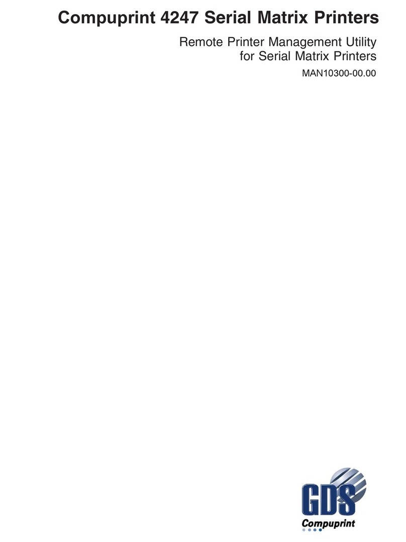Compuprint 4247 Serial Management guide Compuprint 4247 Serial Management guide