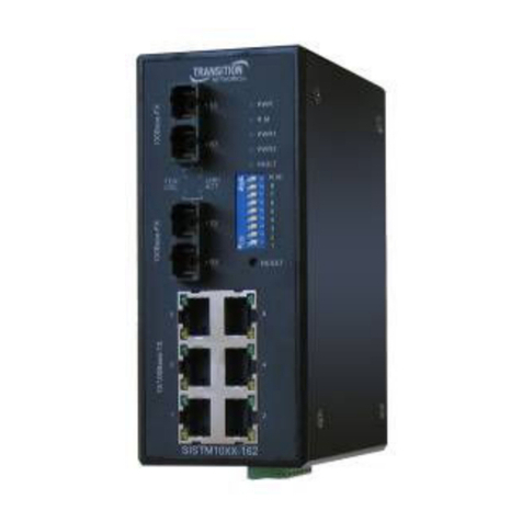 Transition Networks SISTM10xx-162-LR(T) User manual