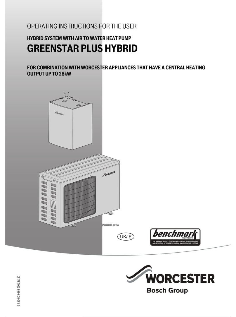 Worcester GREENSTAR PLUS operating instructions