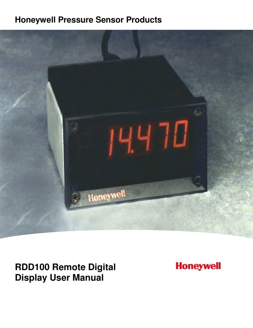 Honeywell RDD100 User manual