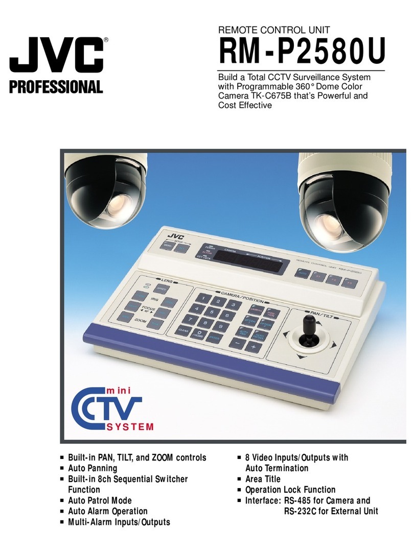 JVC RMP-2580U - Remote Controller For Color... Product overview and specifications