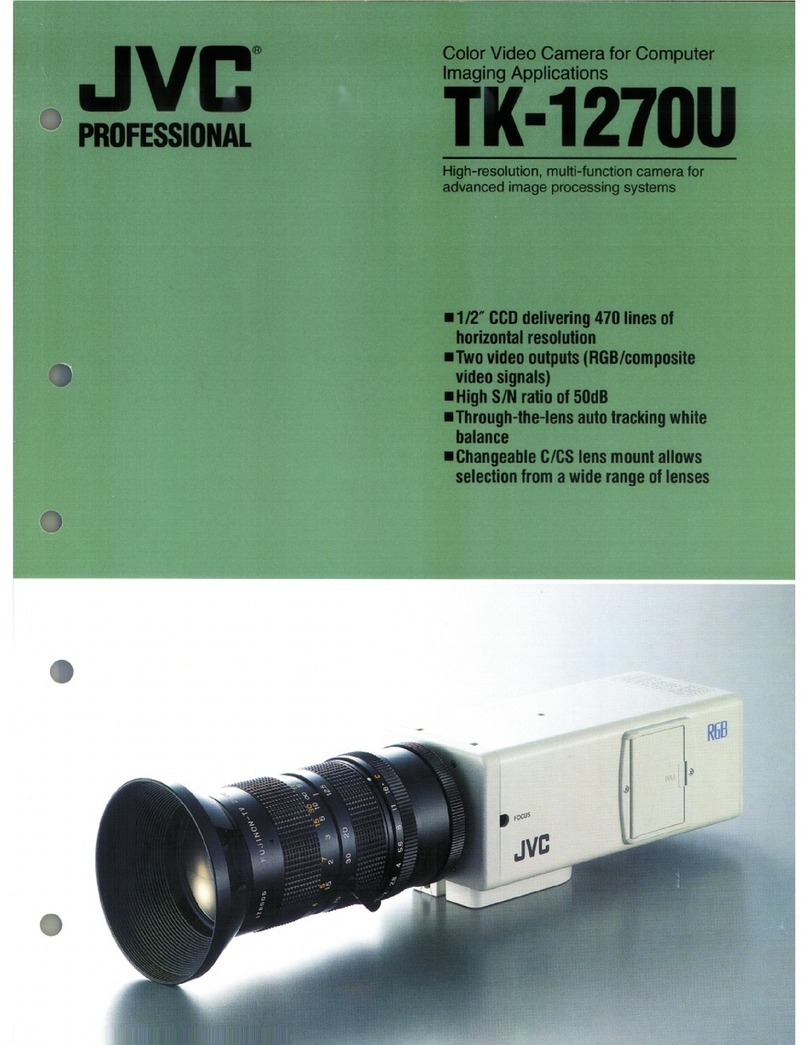JVC TK-1270U Installation guide