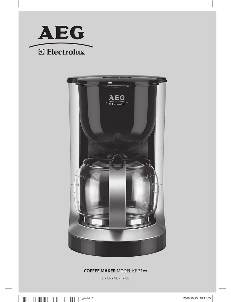 AEG Electrolux KF 31xx Instruction book
