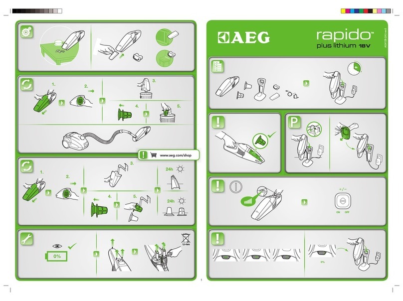 AEG Rapido plus lithium User manual AEG Rapido plus lithium User manual