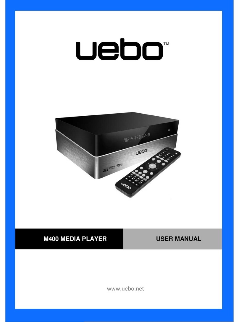 Uebo M400 user manual