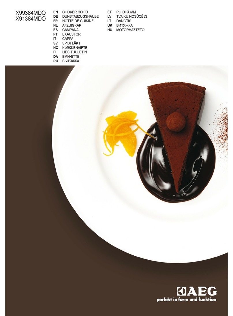 AEG X99384MDO User manual