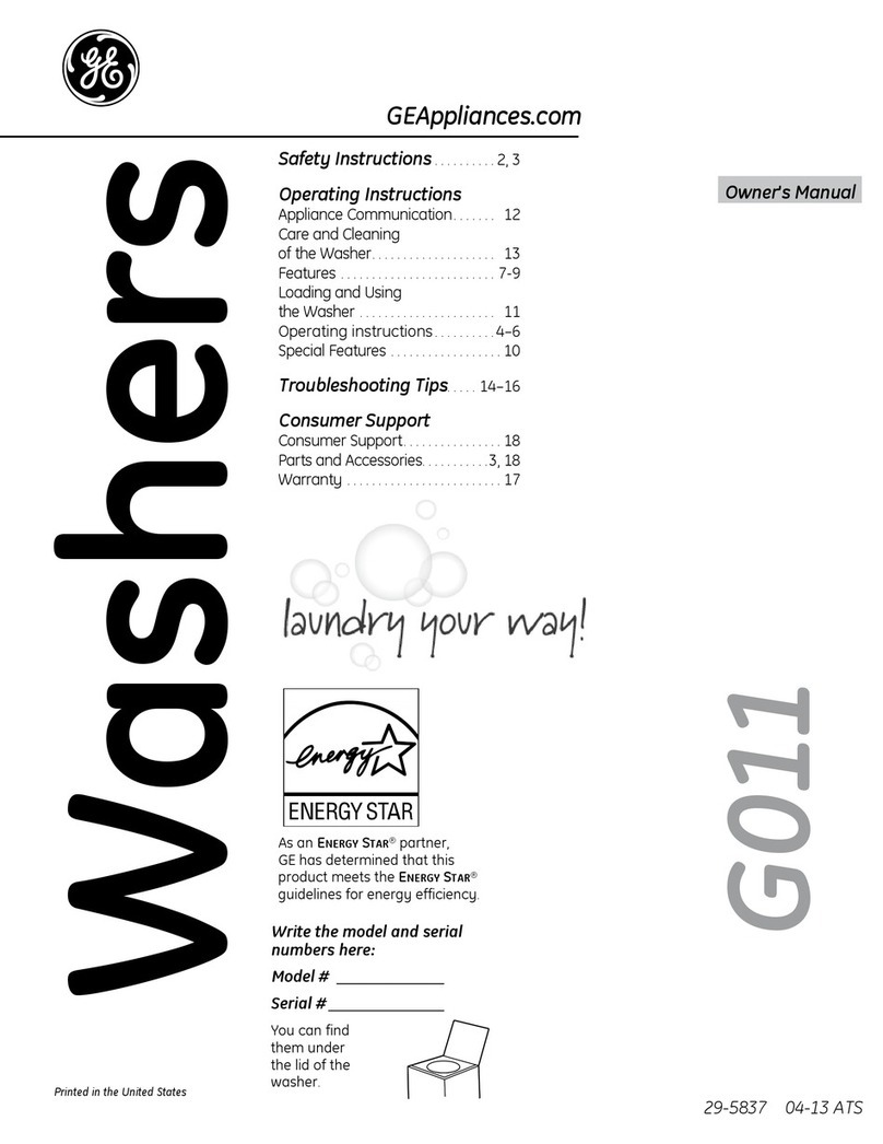 GE G011 User manual