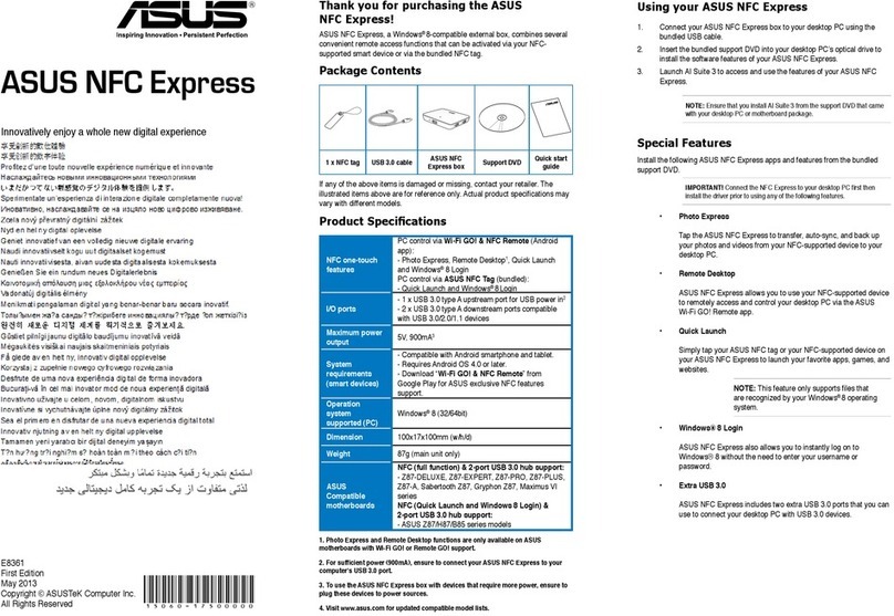 Asus NFC EXPRESS User manual