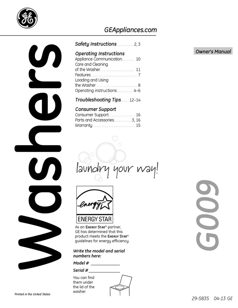 GE G009 User manual