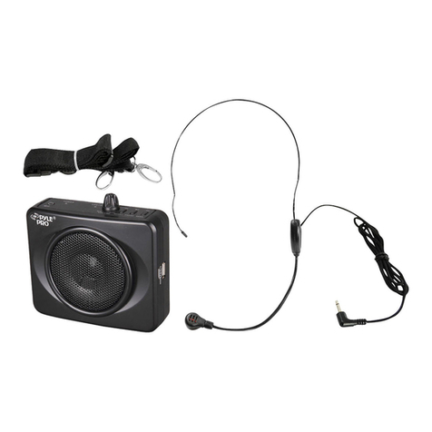Pyle Pro PWMA50B User manual