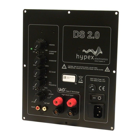 Hypex Electronics DS 2.0 user manual