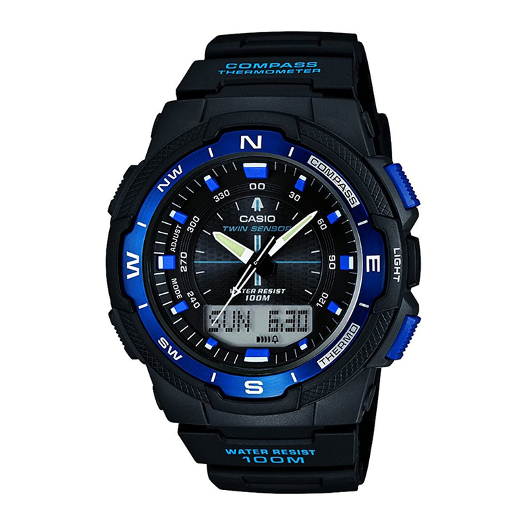 Casio 5269 User manual