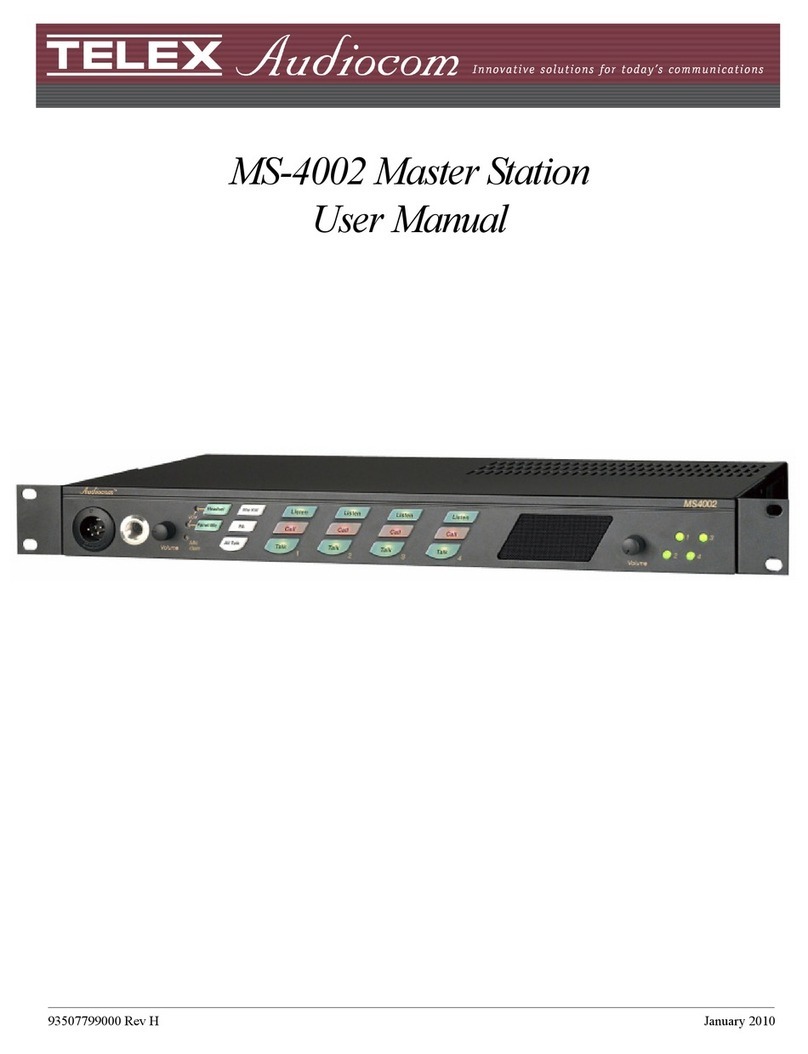 Audiocom MS-4002 user manual