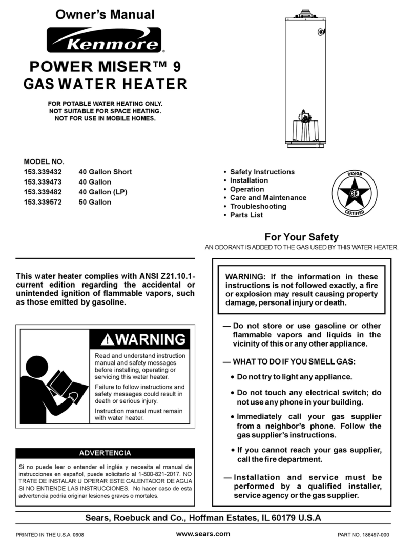 Kenmore POWER MISER 9 153.339432 owner's manual Kenmore POWER MISER 9 153.339432 owner's manual