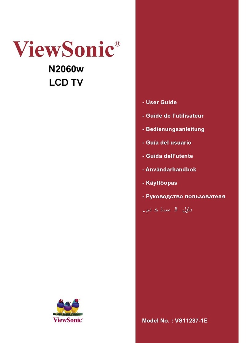 ViewSonic N2060W Guida dell'utente