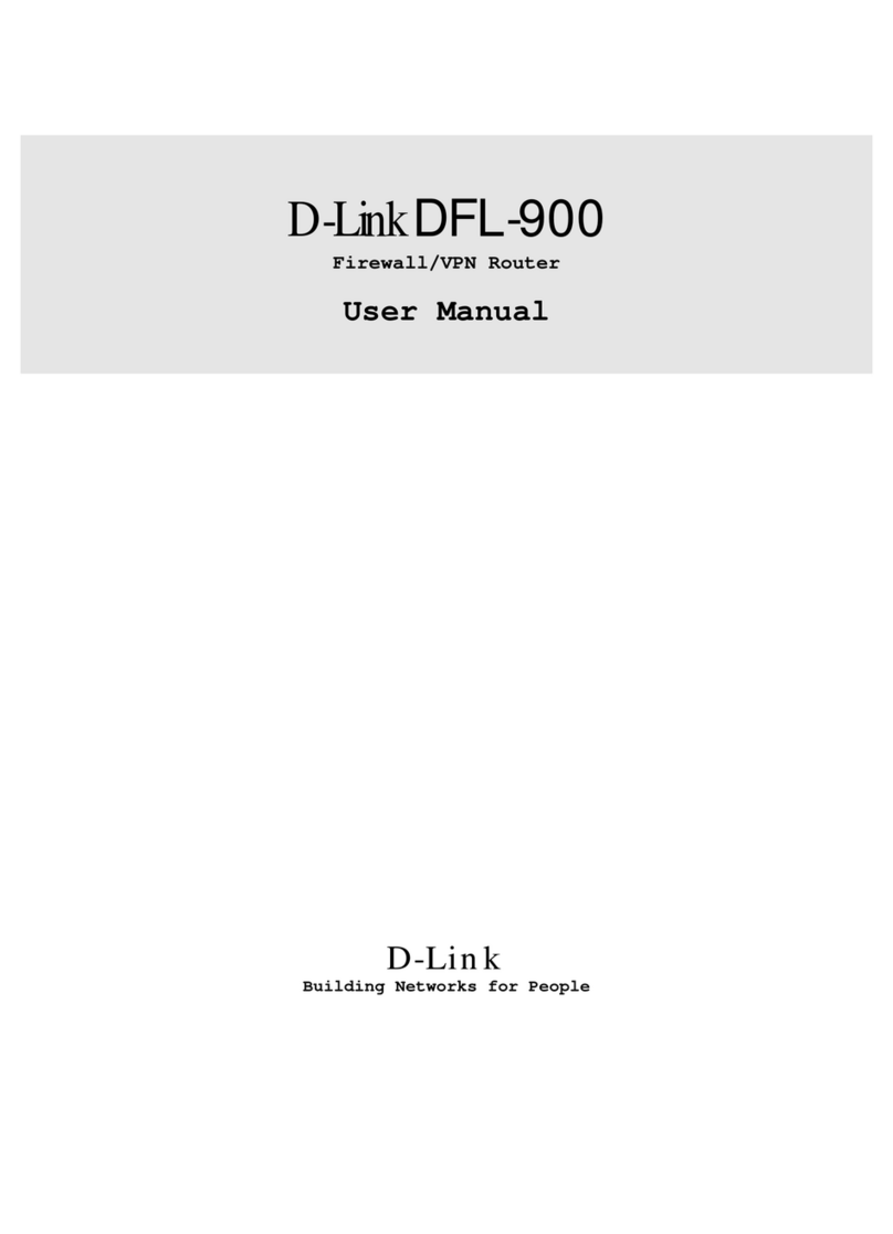 D-Link DFL-900 User manual D-Link DFL-900 User manual