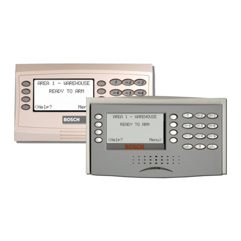 Bosch Security System User manual