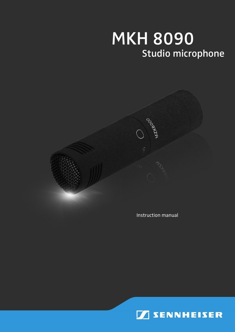 Sennheiser MKH 8090 User manual