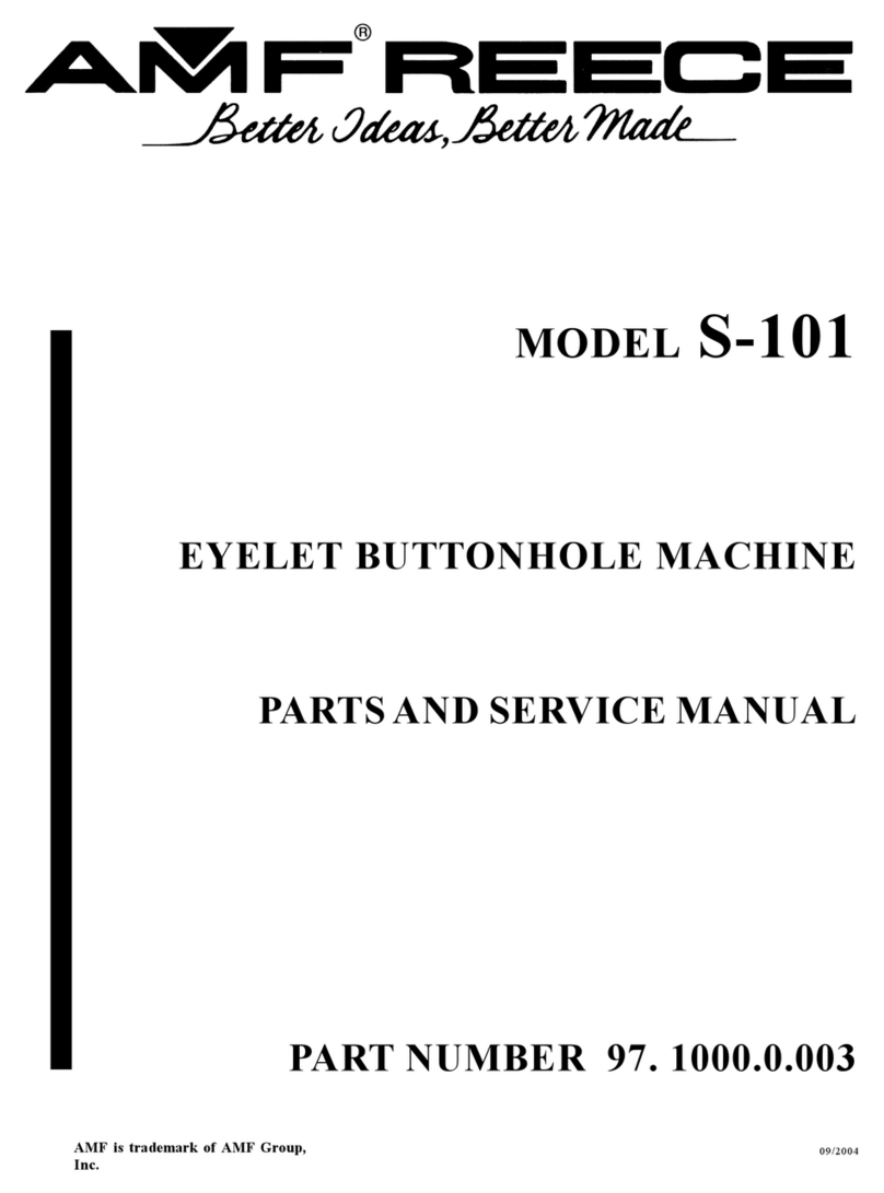 AMF Reece S-101 installation manual