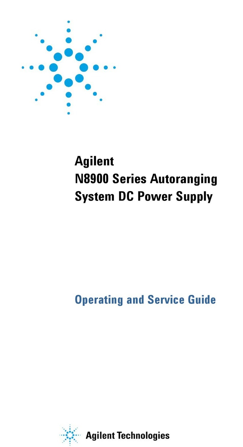 Agilent Technologies N8900 series User manual