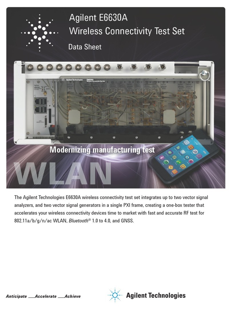 Agilent Technologies E6630A User manual