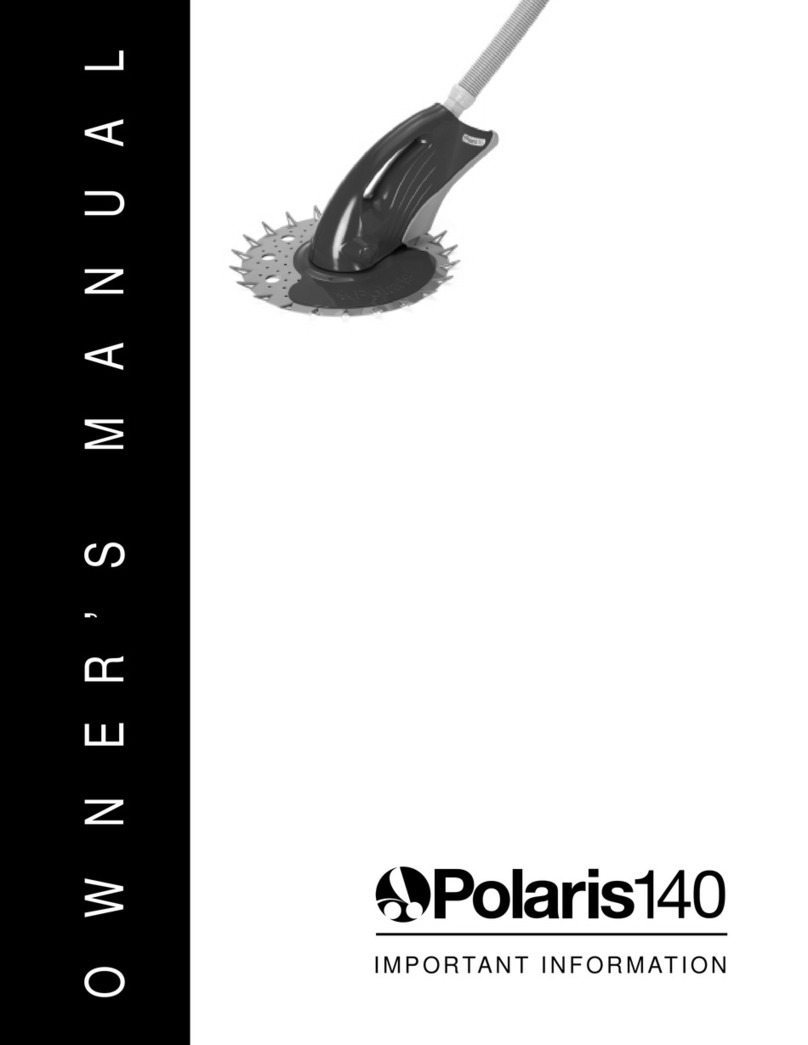 Polaris 140 User manual
