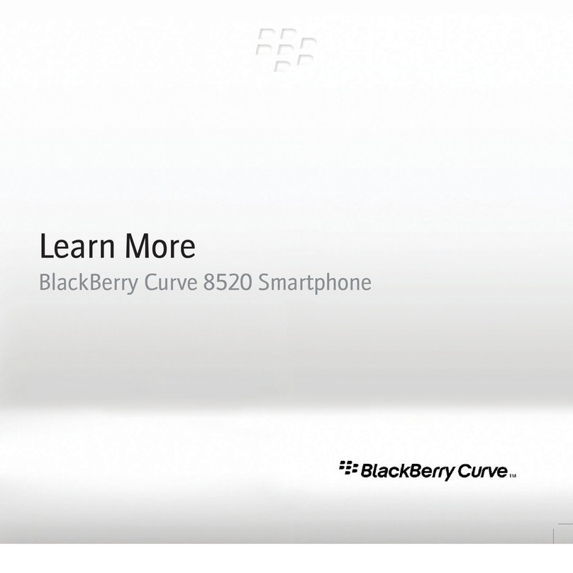 Blackbe;rry CURVE 8520 - VERSION 4.6.1 User manual