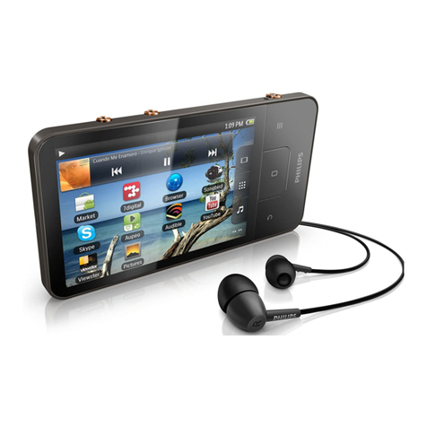 Philips GoGear SA3CNT08 user manual