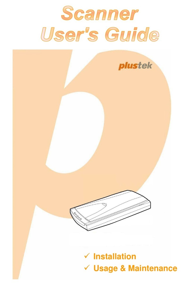 Plustek Scanner user guide