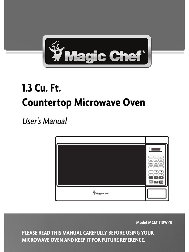 Magic Chef MCM1310B user manual