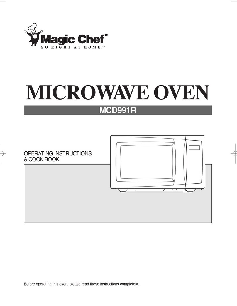 Magic Chef MCD991R User manual