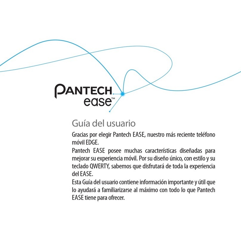 Pantech Ease Guía del usuario