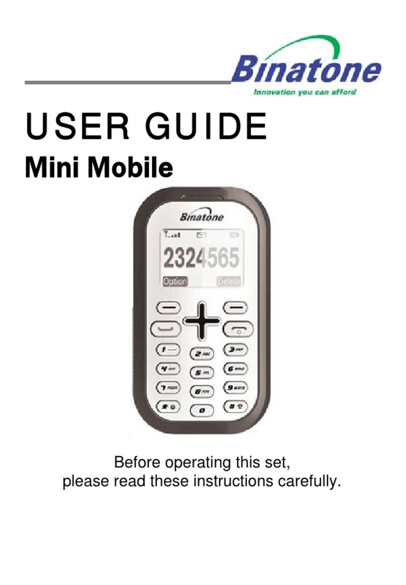 Binatone MiMo User manual Binatone MiMo User manual