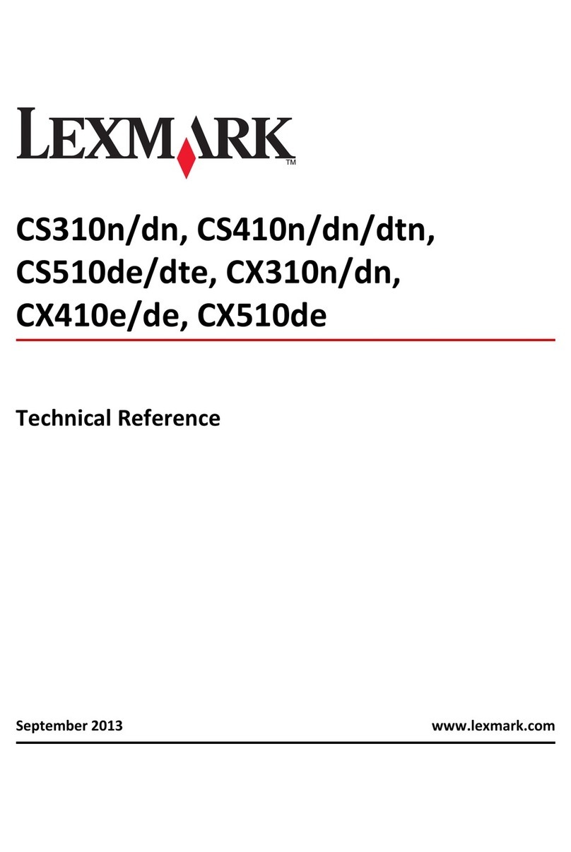 Lexmark CS310n Use and care manual