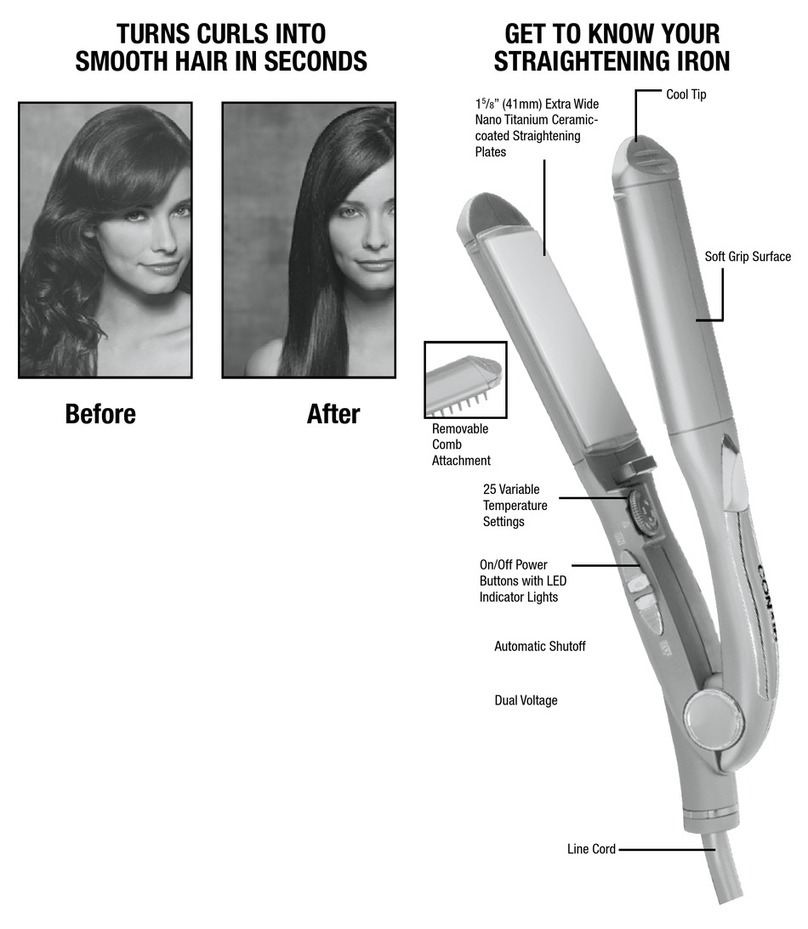 Conair CS25LRCSC User guide