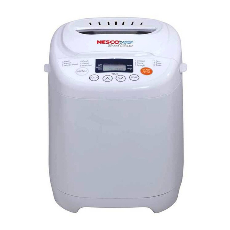Nesco Bread Classic BDM-100 user manual