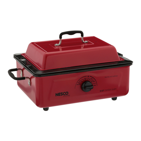 Nesco 5-QT Use/care and recipe guide