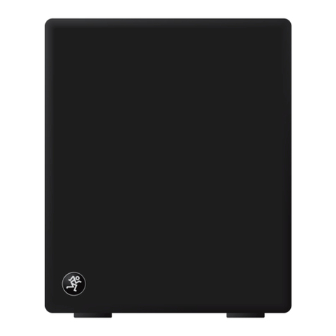Mackie MR10SMK3 owner's manual