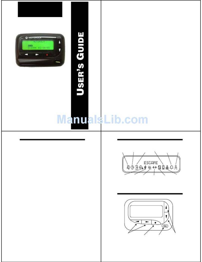 Motorola ADVISOR II User manual