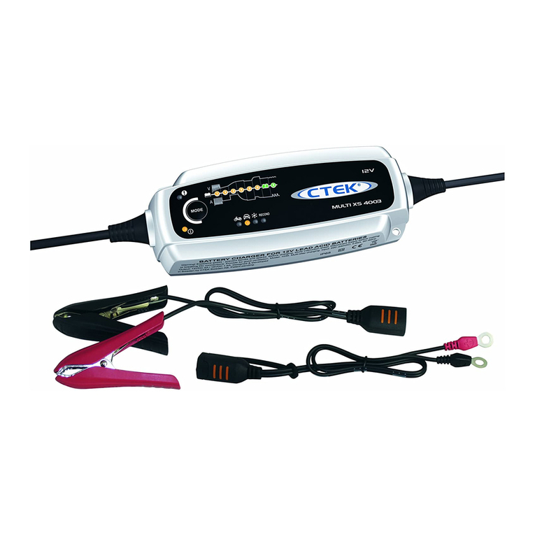 CTEK MULTI XS 4003 1035 user manual